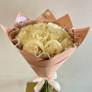 Ramo Rosas Ecuatorianas Blancas